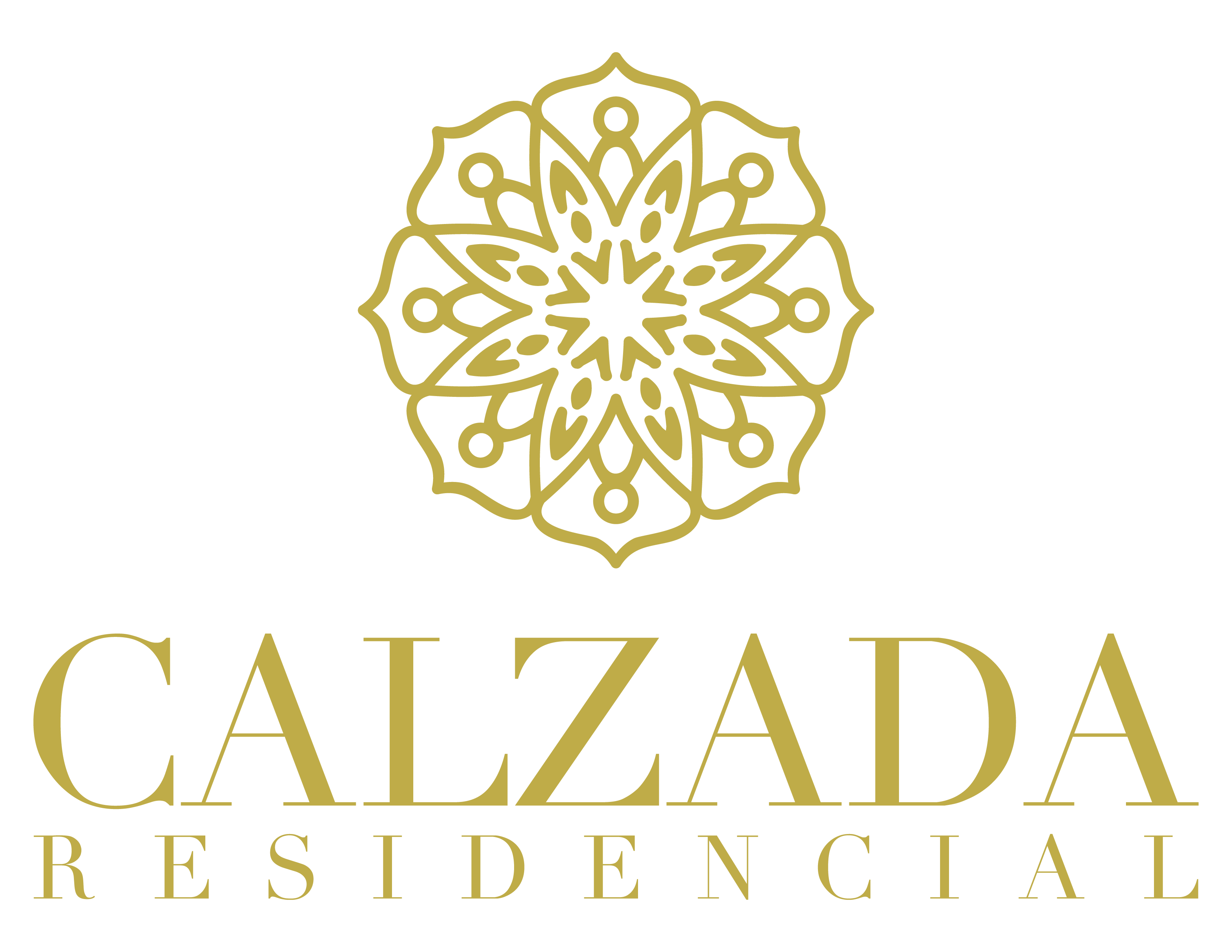 Calzada Residencial · identidad visual